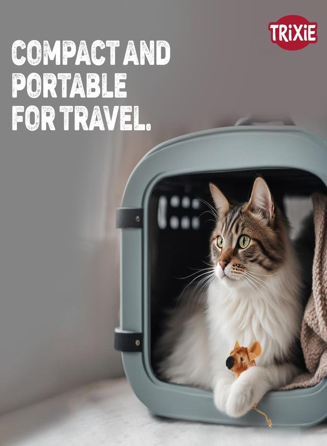 TRIXIE Plush Mouse Cat Toy for Indoor Cats | Soft Catnip Toy Made of Polyester | Interactive Cat Play Toy for Fun, Exercise & Mental Stimulation - 8 cm - Image 5